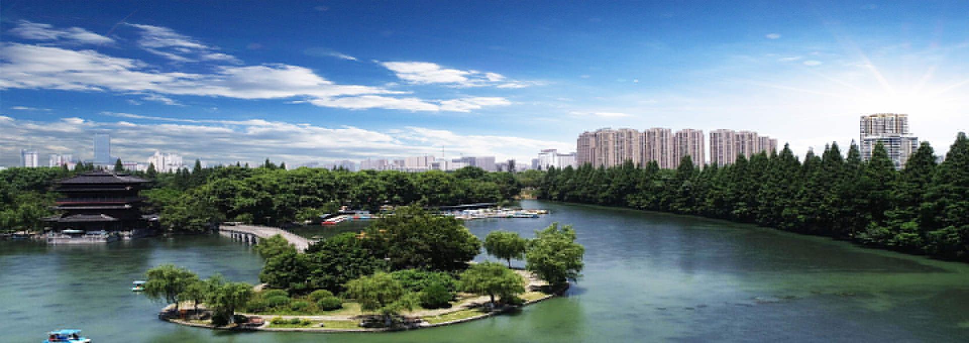 居士高蹤何處尋，居然城市有山林。